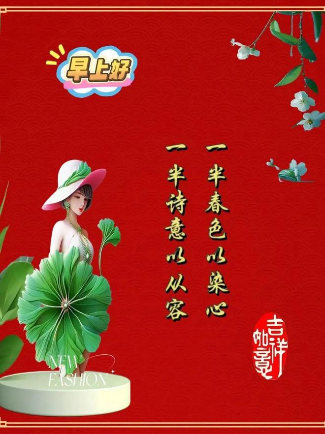 2024年3月26日星期二早安问候祝福动态表情图片大全周二最新早安问候语动态图片表情！(图19)