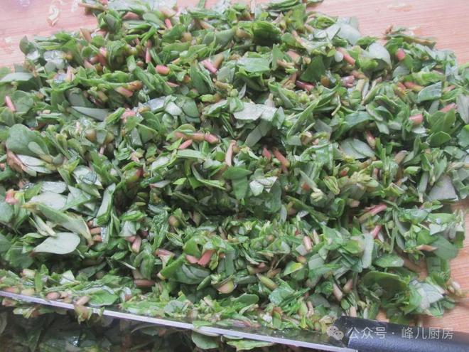 夏天地里长出的一种野菜凉拌烙饼都好吃清热利湿去暑气！(图3)