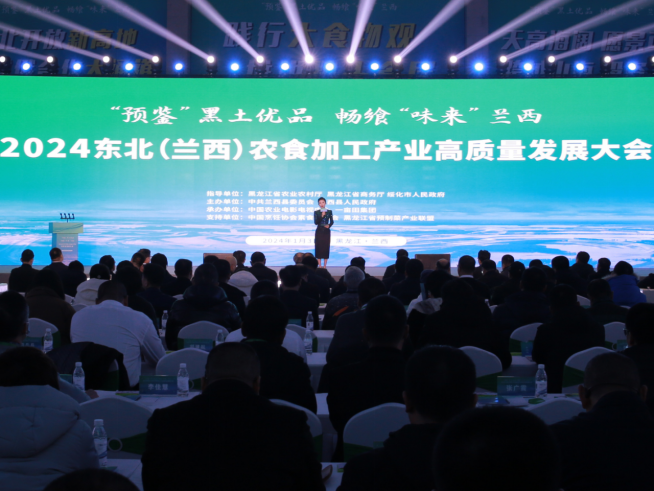 2024东北（兰西）农食加工产业高质量发展大会举办兰西筋饼吉尼斯世界纪录诞生(图1)