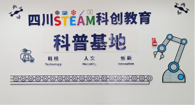 科普熊猫·蓉遇2024年度科学美空间—四川STEAM科创教育科普基地(图1)