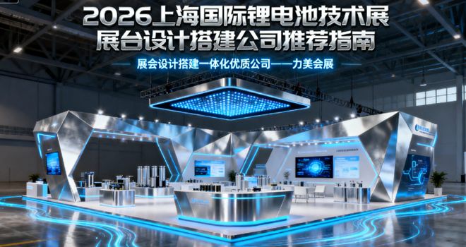 2026上海国际锂电池技术展参展攻略：展台设计搭建服务商核心指南(图1)